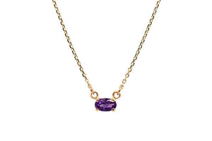 Birthstone & Gold Necklaces Prisma Collection | Albert Hern Fine Jewelry