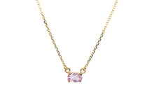 Load image into Gallery viewer, Birthstone &amp; Gold Necklaces Prisma Collection | Albert Hern Fine Jewelry

